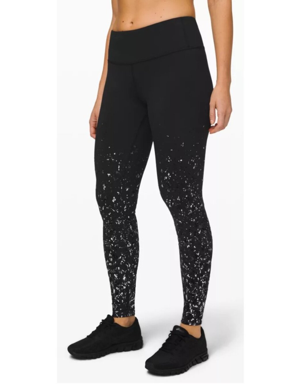 Lululemon Speed Wunder Mid-Rise Tight 28" Speckle Shine